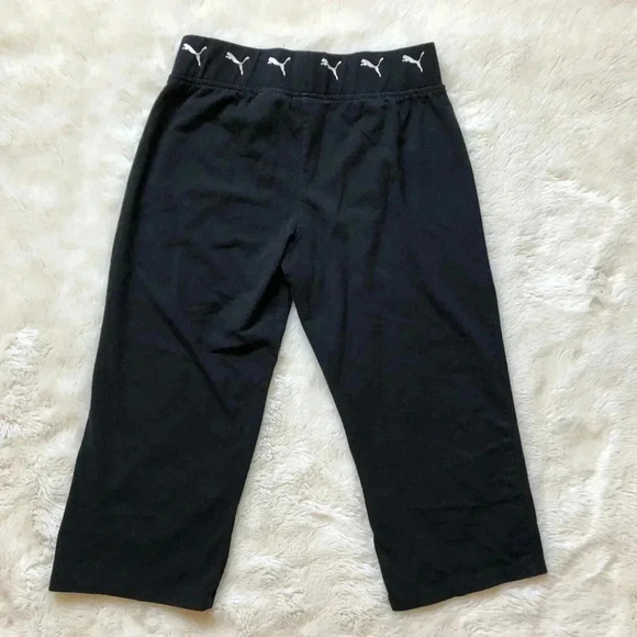 Puma  Girls Black Capri Pants Size Medium - Picture 11 of 15